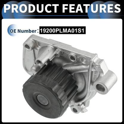 Water Pump for Honda Civic 1.7L 2001-2005 with Seals Kit