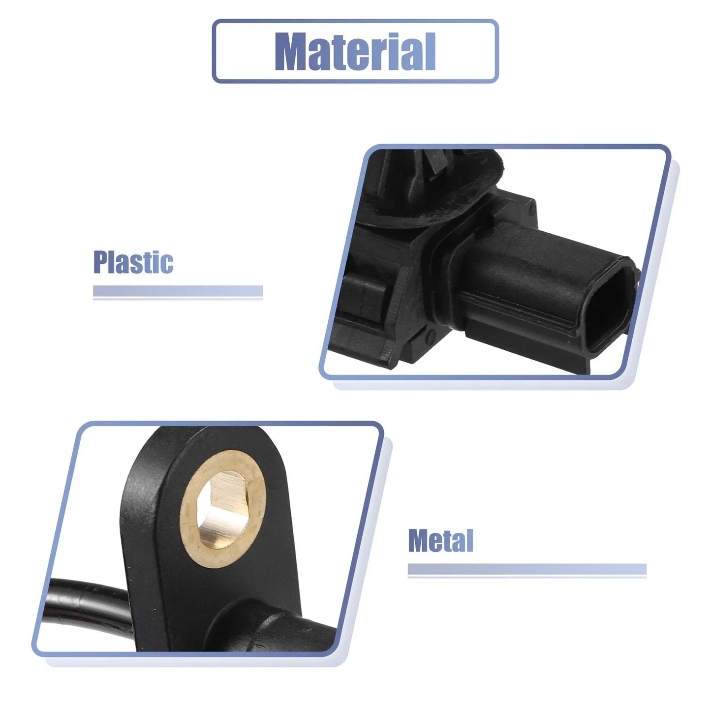 4 x ABS Sensors for Honda Accord (2008-2012) Front & Rear Left Right