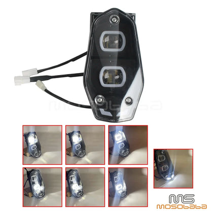 Windshield & LED Headlight for KTM 690 Enduro RALLY EXC BAJA (2019-2023)