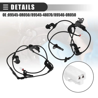 Rear Left Right ABS Wheel Speed Sensors for Lexus NX200t (2015-2018)