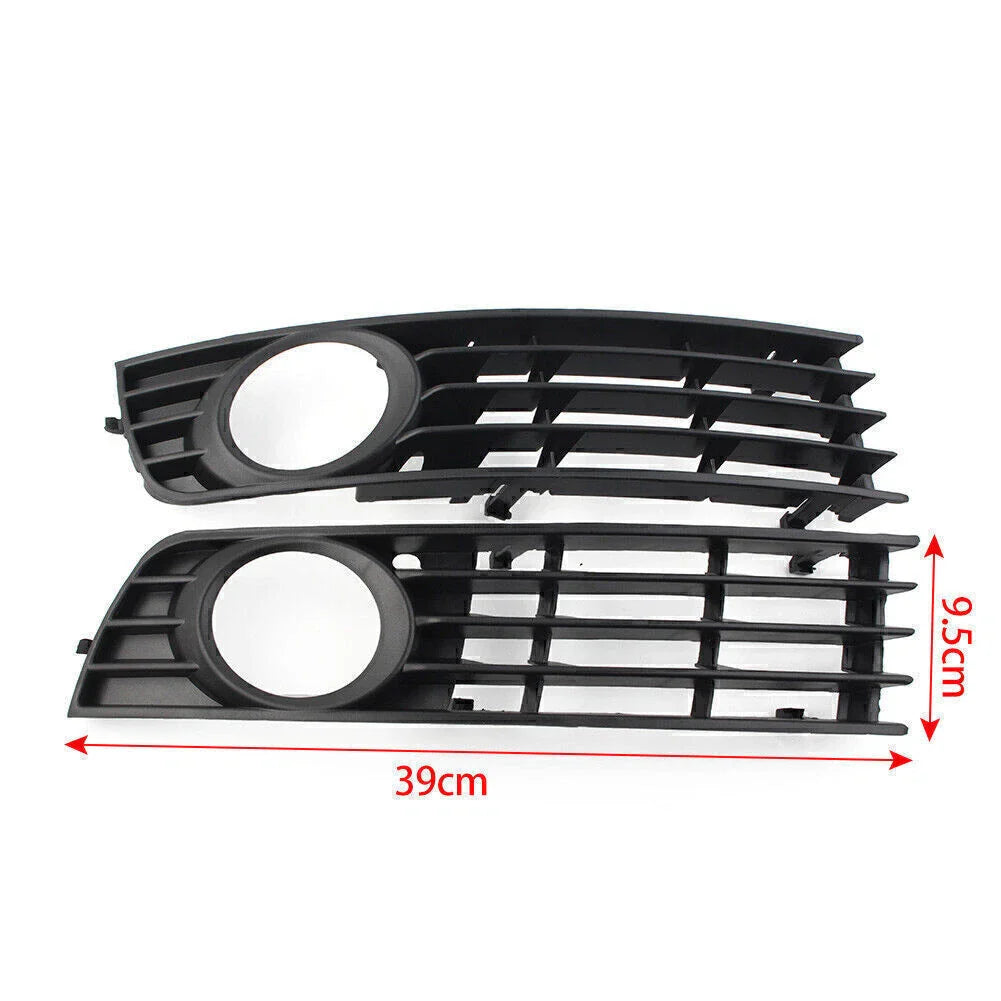 Right Front Fog Light Covers for Audi A4 B6 Sedan (2001-2005)