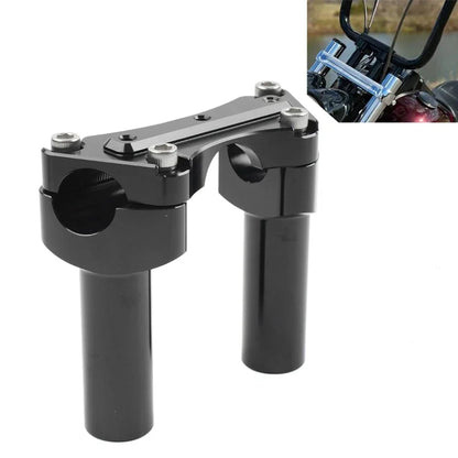 4" Handlebar Risers for Harley Sportster, Dyna, Softail