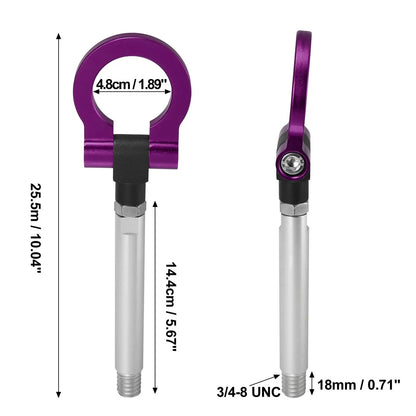 Purple Aluminum Alloy Round Tow Hook Screw for Lexus IS IS250 (2006-2013)