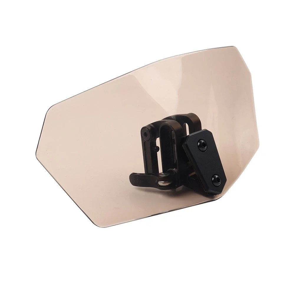 Universal Adjustable Smoke Clip-On Windshield Air Deflector for Car