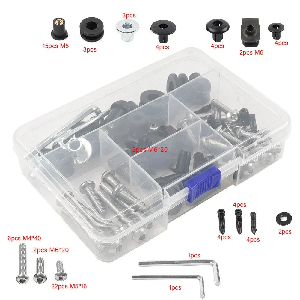 Screws Fairing Bolts for Honda CBR1000RR (2017-2019)