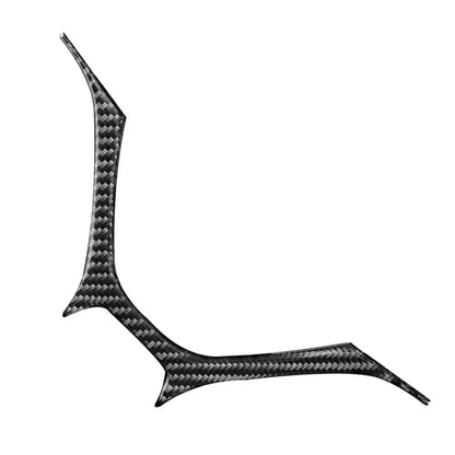 Carbon Fiber Steering Wheel Panel Cover Trim for Honda Civic (2012-2015)