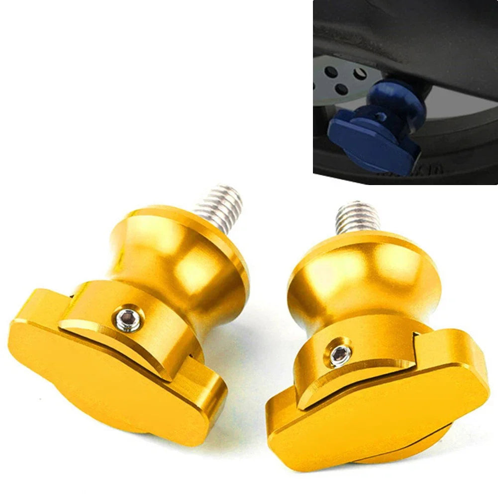 Gold Swingarm Sliders Spools 8mm for Honda CBR600RR (2003-2017) Pair