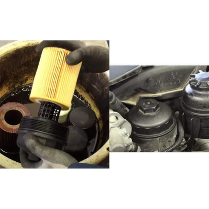 Engine Oil Filter Housing Cover for BMW E36 E39 E46 E53 E85 (1992-2006)
