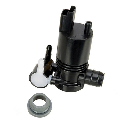 Windshield Washer Pump for Nissan X-Trail Rogue 2014-2019 2 x Covers