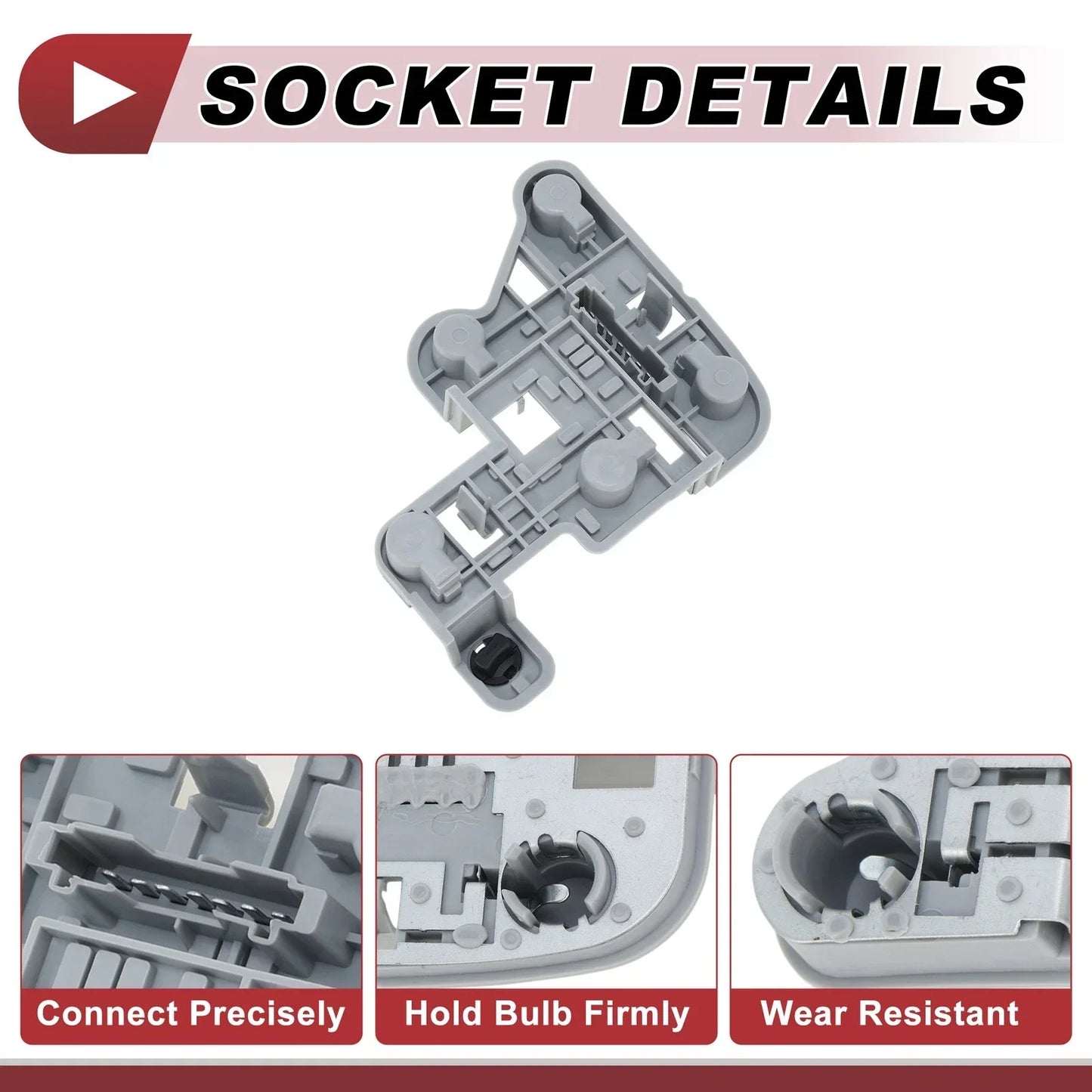 Right Tail Light Socket Wiring for Mercedes-Benz C250 (2012-2014)