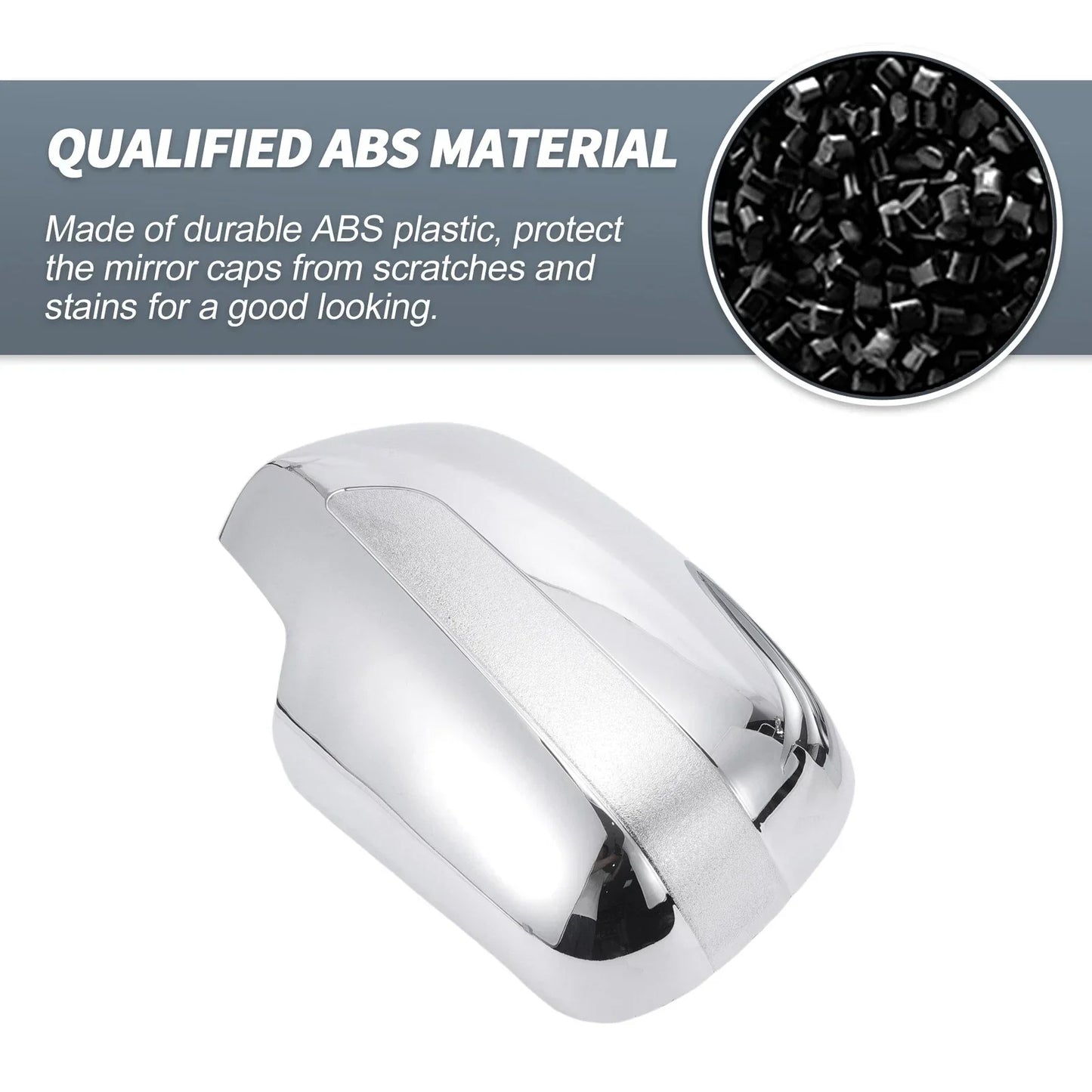 Rearview Mirror Cover Overlay Chrome Plated for Lexus RX350 RX330 (2004-2006)