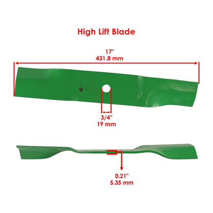 Caltric Deck Spindle with Pulley and Blade for MTD ZTL7500 (2012–2012)