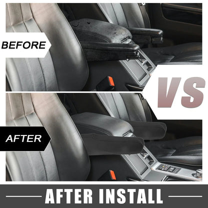Car Armrest Covers for Honda Odyssey (2000-2011) - 1 Pair, Black