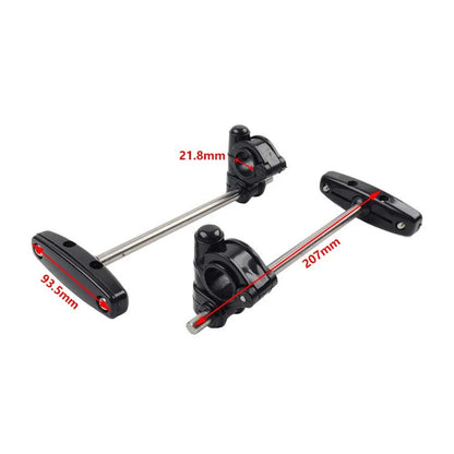 7/8" Handlebar Windshield Bracket Mount for Universal Motorcycle (All Years)