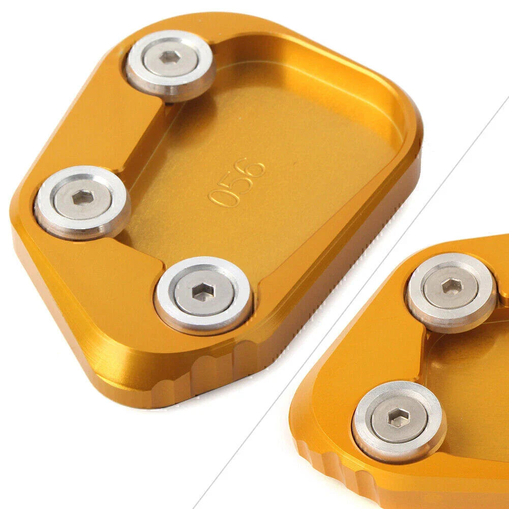 Gold Kickstand Pad Extension for Honda CBR250RR (2017-2018)