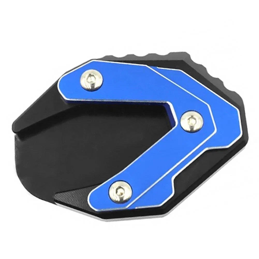 Blue Side Stand Enlarge Kickstand Pad for Suzuki GIXXER 250 SF, 150, 125
