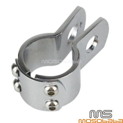 1-1/4" Highway Engine Guard Foot Pegs Clamps for Harley Dyna Sportster (2006-2023)