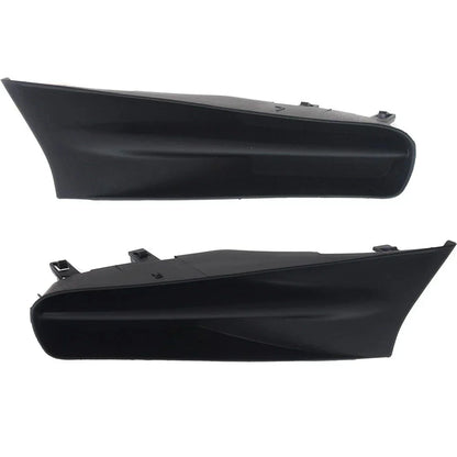 Black Front Fog Light Bezels for Lexus ES350 (2010-2012) - 1 Pair