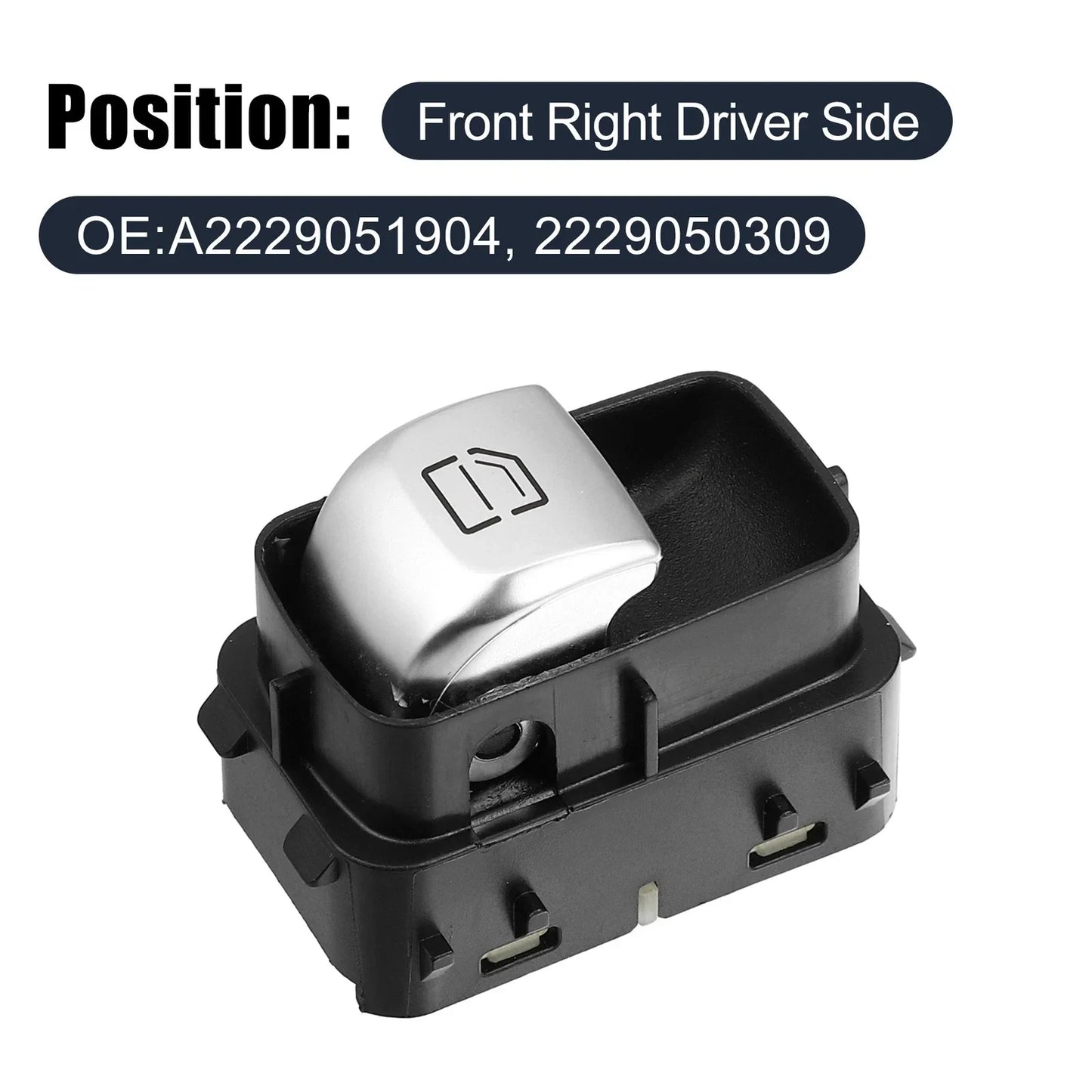 Passenger Power Window Switch for Mercedes CLS450 S450 S560 (2018-Present)