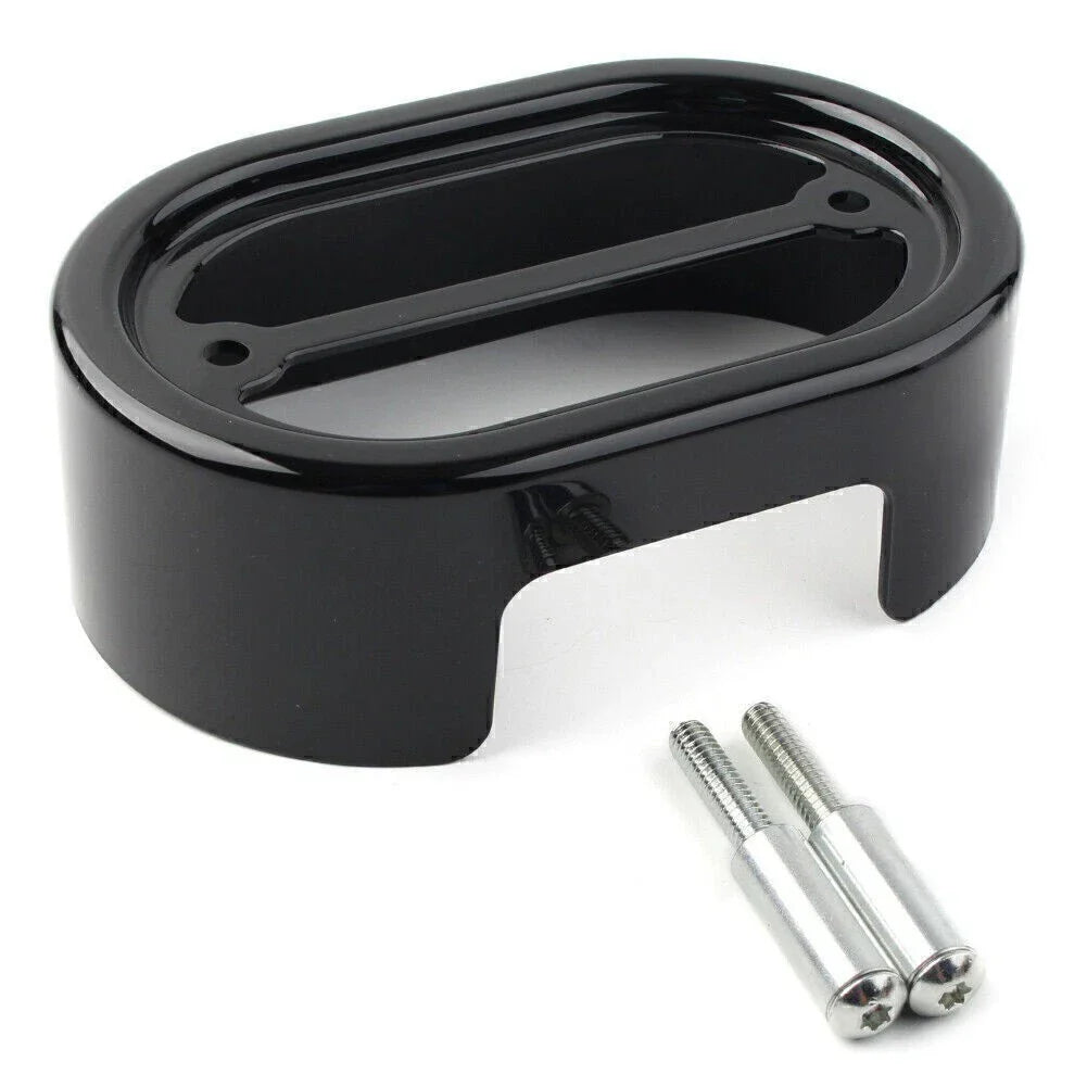 Black Drag Regulator Cover for Harley Davidson Softail FXST FLST FXSTD (2001-2006)