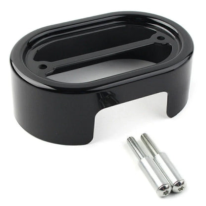 Black Drag Regulator Cover for Harley Davidson Softail FXST FLST FXSTD (2001-2006)