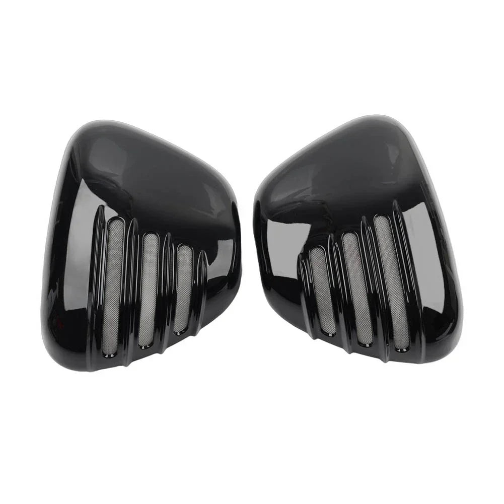 Gloss Black Left Right Battery Side Covers for T100 (2017-2023)