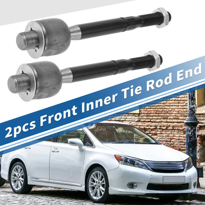 2 x Front Inner Tie Rod End Links for Lexus LS430 (2001-2006)
