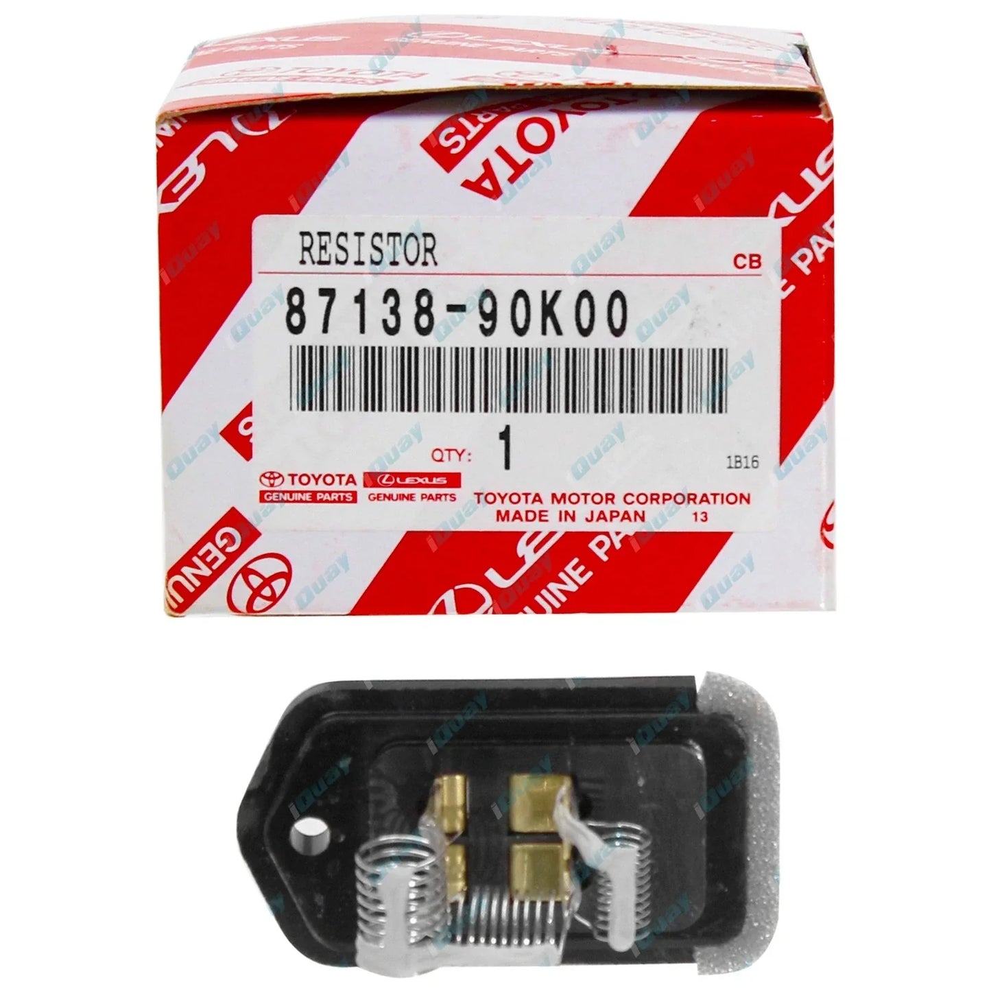 Genuine Toyota Heater Fan Resistor for Landcruiser HDJ79R 4.2L (2007-2015)