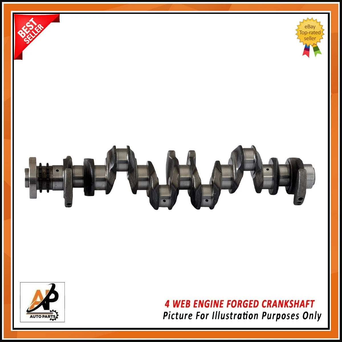 Forged Crankshaft Replacement for BMW 3.0 N57 Diesel N57D30 (2008–2020)