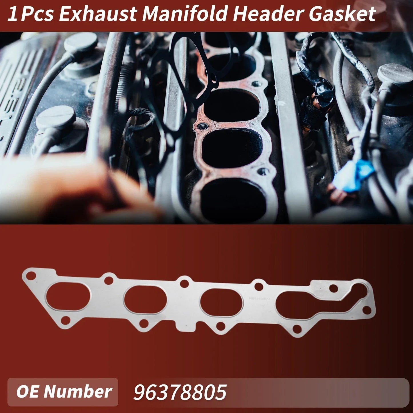 Exhaust Manifold Header Gasket for Chevrolet Aveo (2003-2013)