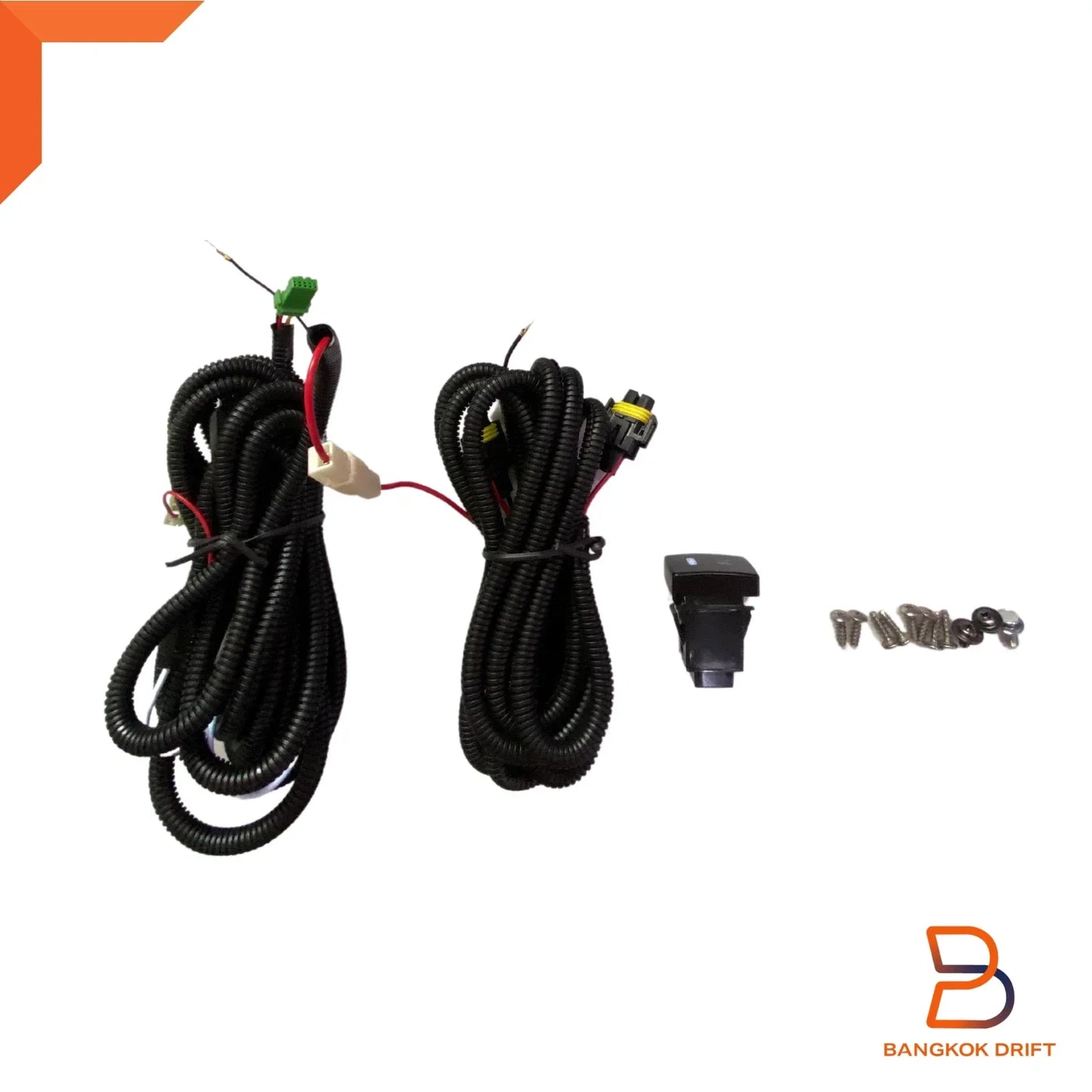 Fog Lamp Driving Light H11 55W for Honda Jazz GE (2008-2010) Black Cover