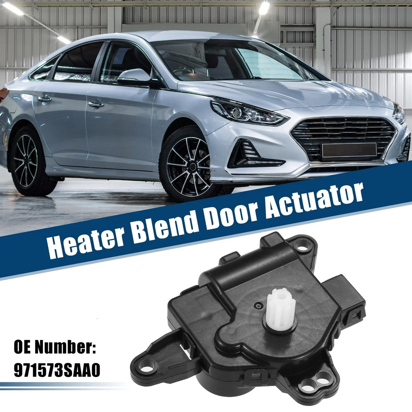 HVAC Heater Blend Door Actuator for Hyundai Azera, Elantra, Sonata (2006-2019)