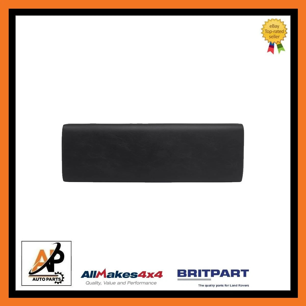 Back Bench Seat Black Vinyl Replacement for Land Rover Series 3 (Up to 2007)