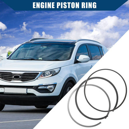 Piston Ring Set for Hyundai Tucson 2.4L L4 (2010-2013) Durable 2 x Items