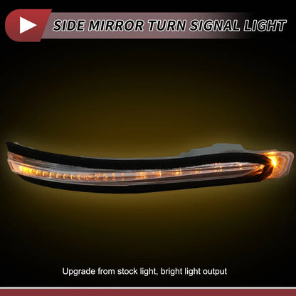 Car Mirror Turn Signal Light for Hyundai I20 2014-2020 Left LED