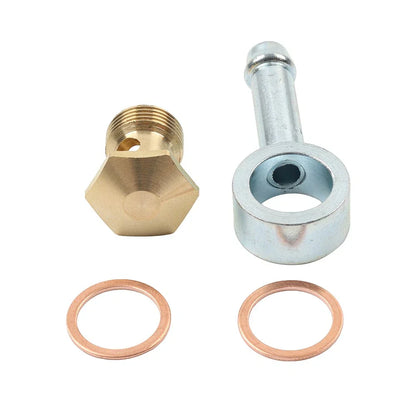 Fuel Bowl Inlet Fitting Swivel Barb for Holley (26-25)