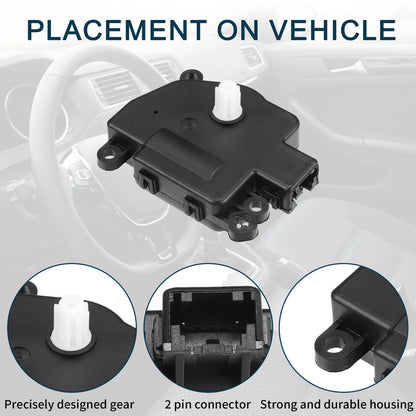 2 x No.68238243AA HVAC Heater Blend Door Control Actuator for CHRYSLER 300 (2008)