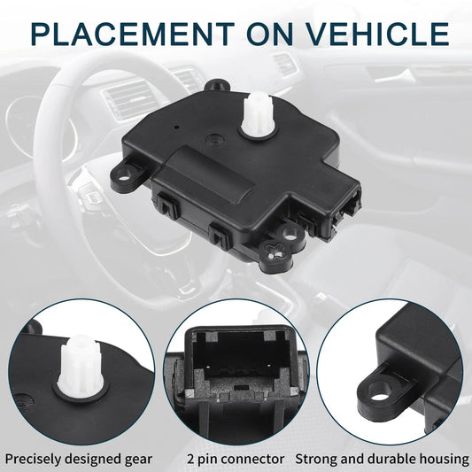 2 x No.68238243AA HVAC Heater Blend Door Control Actuator for CHRYSLER 300 (2008)