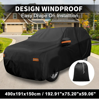 Waterproof 210D-PU Car Cover for Hyundai Santa Fe (2013-2023)