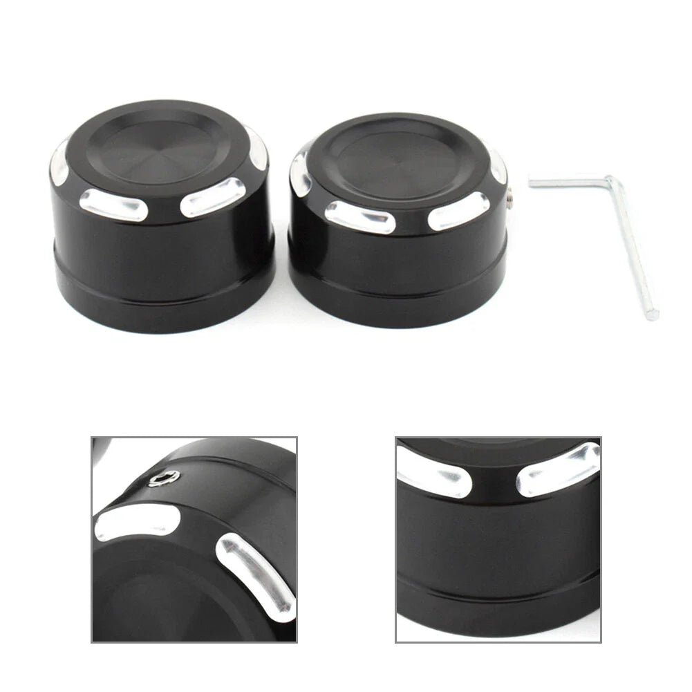 Rear Axle Bolt Nut Cap Covers  for Harley Softail (2018-2023)