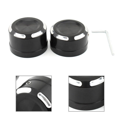 Rear Axle Bolt Nut Cap Covers  for Harley Softail (2018-2023)