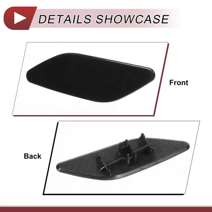 Front Left Washer Nozzle Cover for Lexus ES300h (2019-2022) Black 1 x Cap