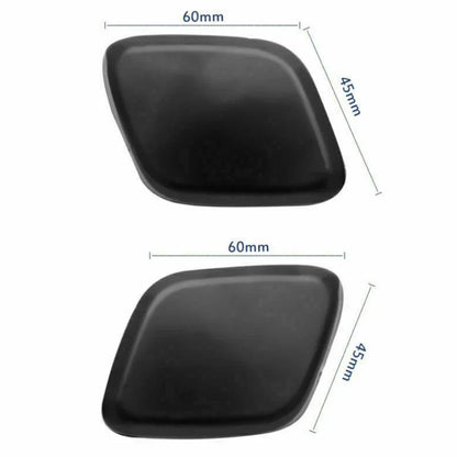 Front Headlight Washer Nozzle Jet Cover Caps  For Ford Focus (2012-2014)