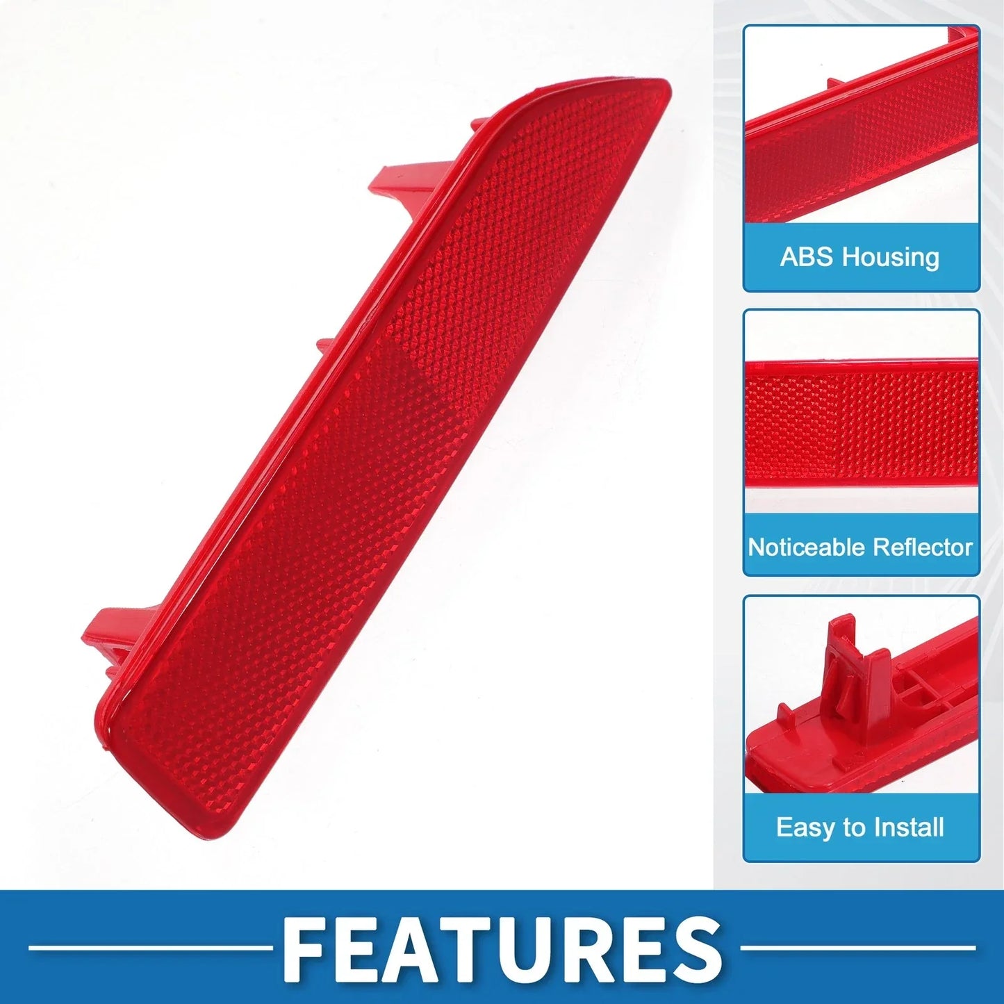 Rear Right Side Bumper Reflector for Honda Crosstour (2013-2015)