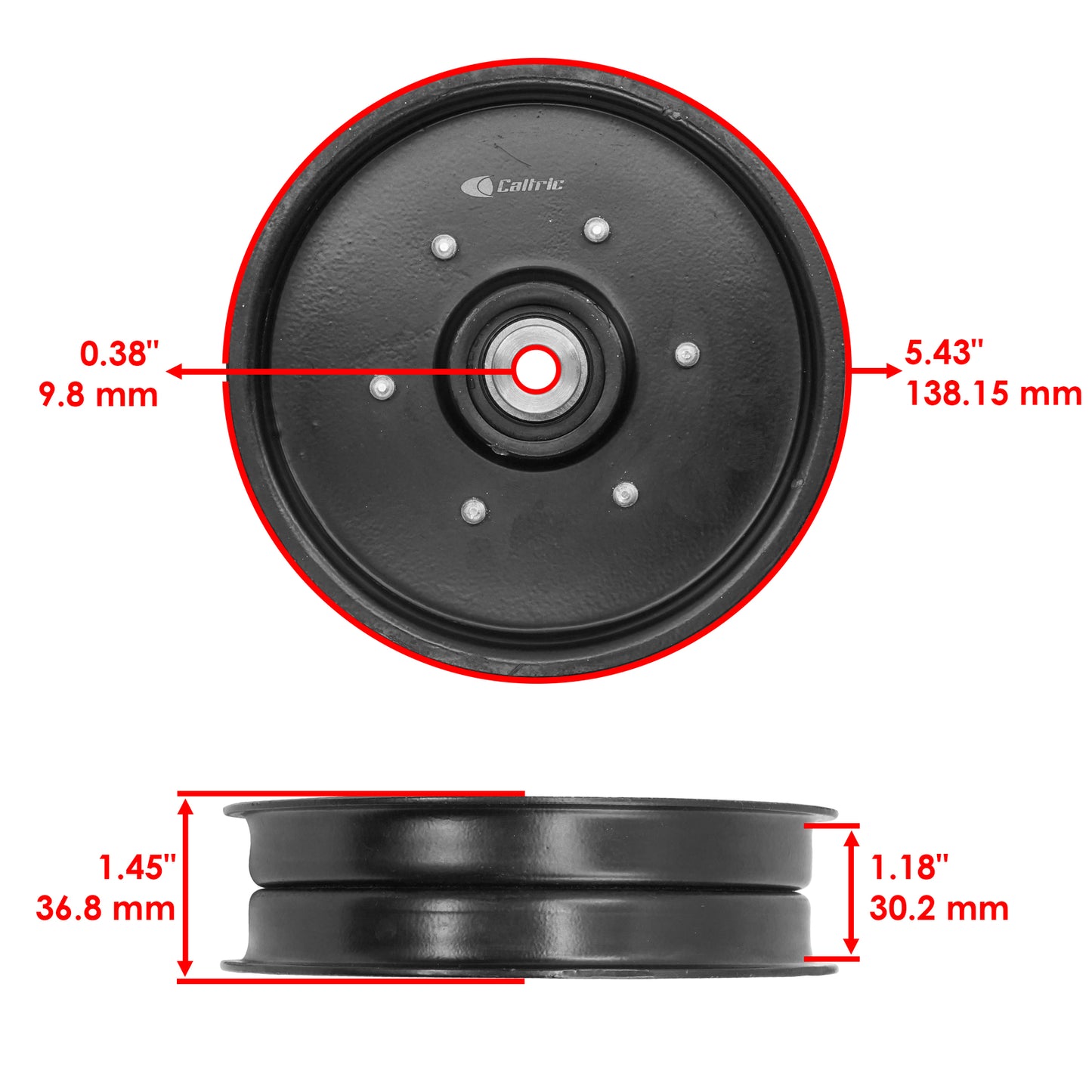 Deck Idler Pulley Replacement for Troy Bilt 50 Inch (2008–2018)