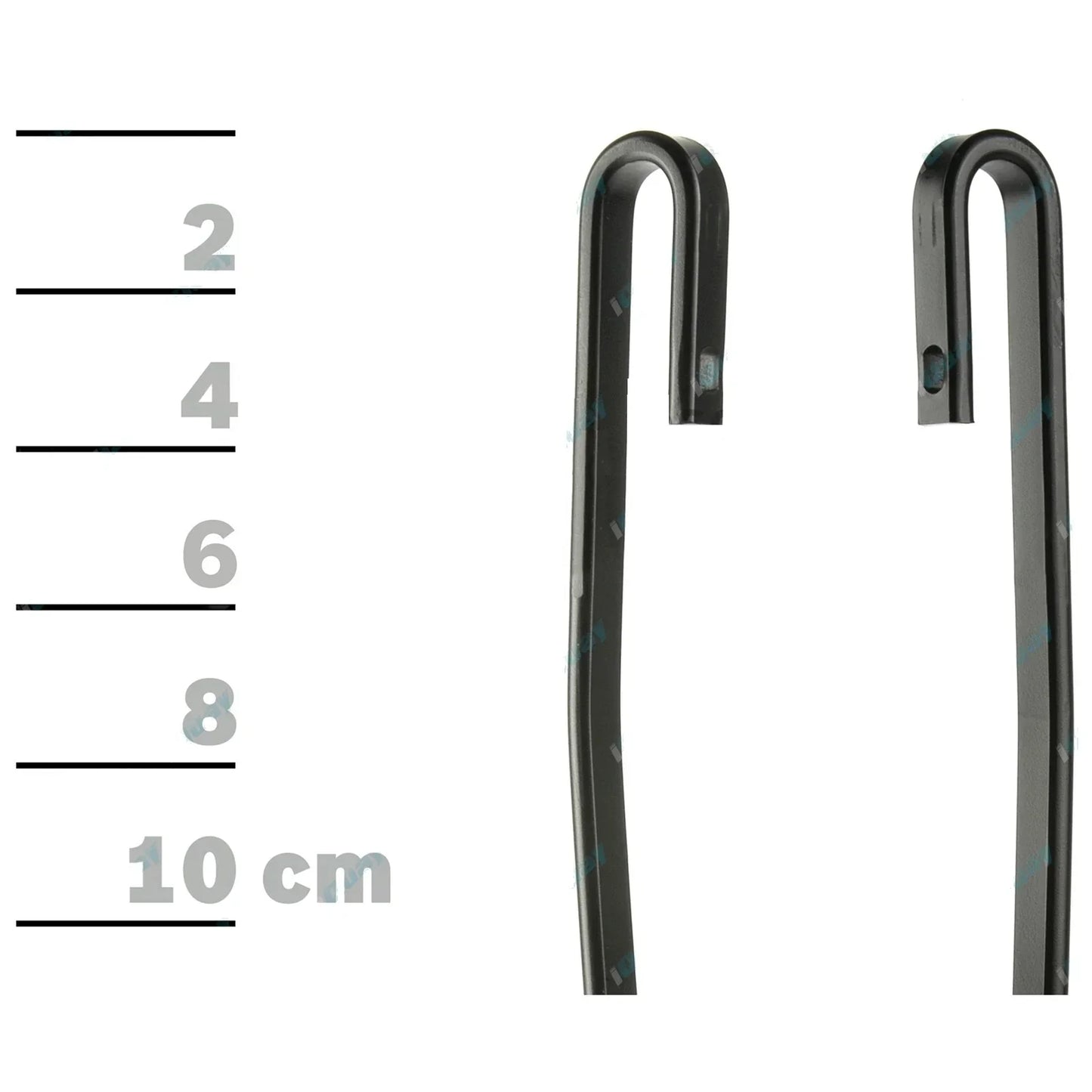 Front Pair Bosch Aerotwin Wiper Blades for Nissan Urvan E23 Van 1982-1986