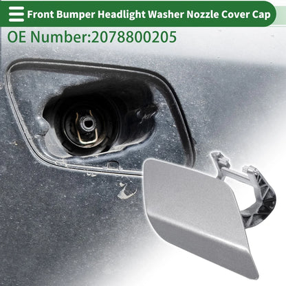 Front Right Bumper Headlight Washer Nozzle Cover for Mercedes-Benz
