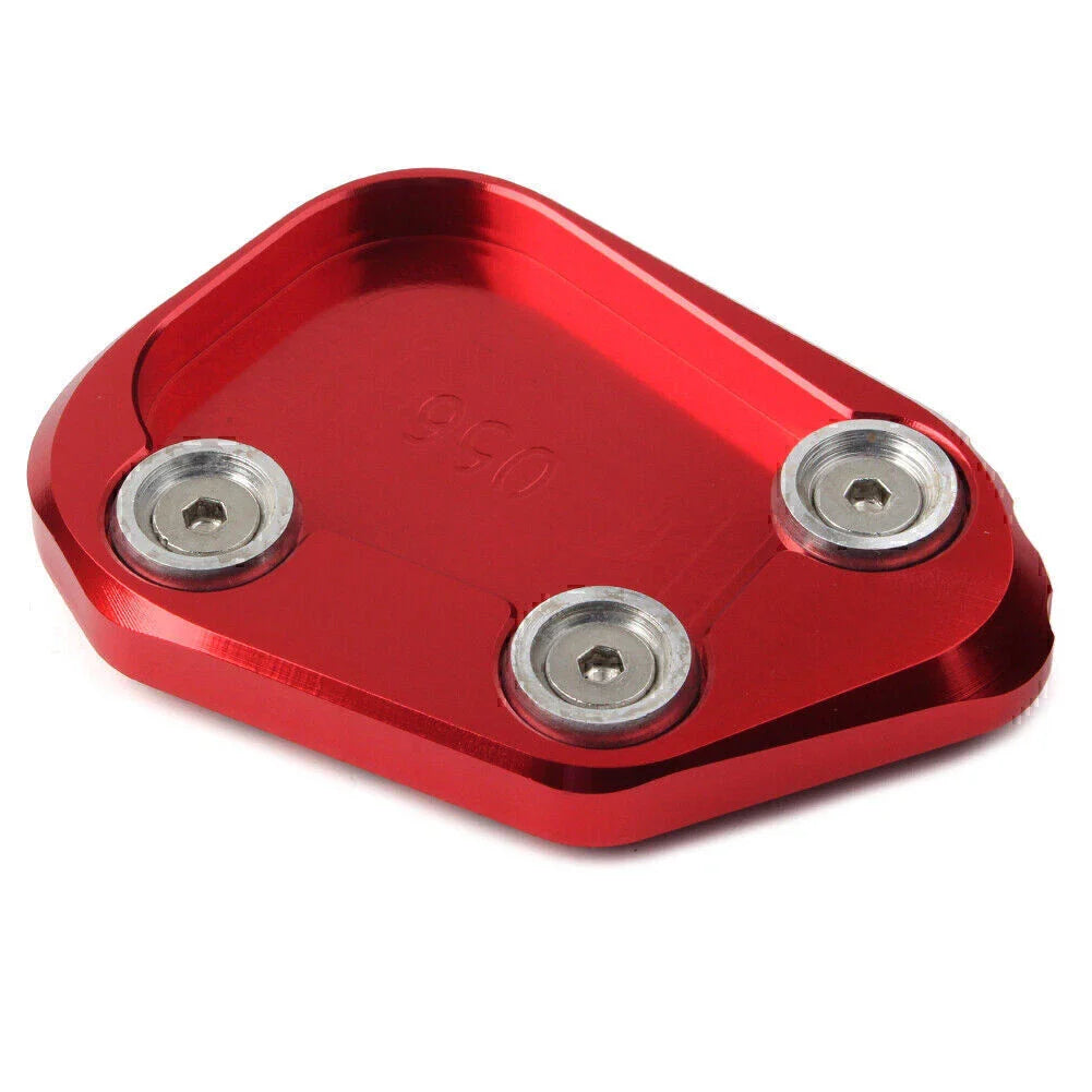 Red Kickstand Pad Extension for Honda CBR250RR (2017-2018)
