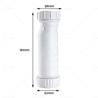 Waterless Self-Sealing Waste Valve for Caravan RV Bath Basin