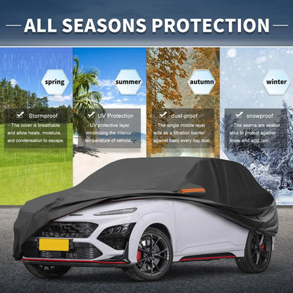 Waterproof Aluminum Film Car Cover for Hyundai Kona (2018-2023)